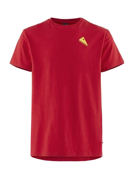 Foto van product T-shirt print Klättermusen rood