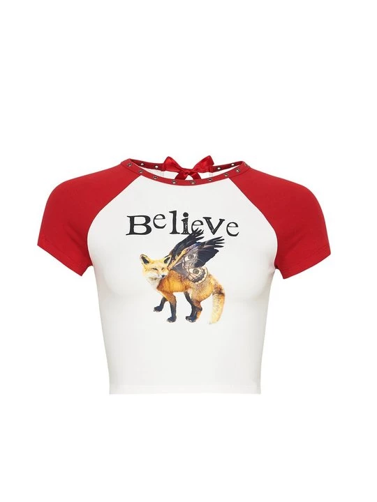 Foto van product T-shirt print Koi Footwear wit