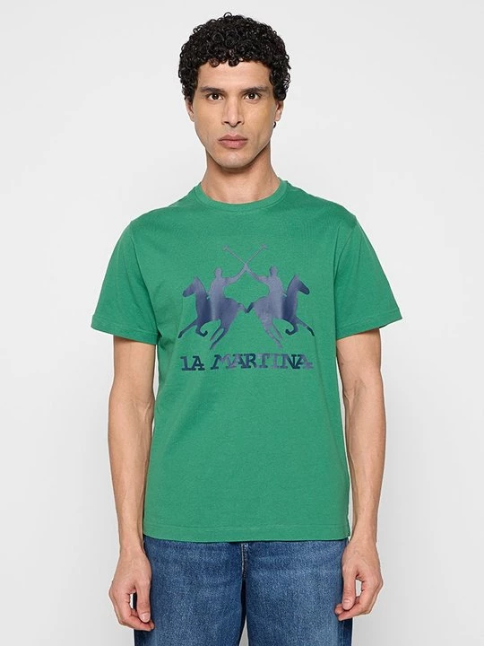 Foto van product T-shirt print La Martina groen