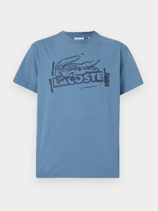 Foto van product T-shirt print Lacoste blauw