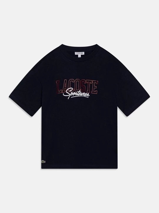 Foto van product T-shirt print Lacoste donkerblauw