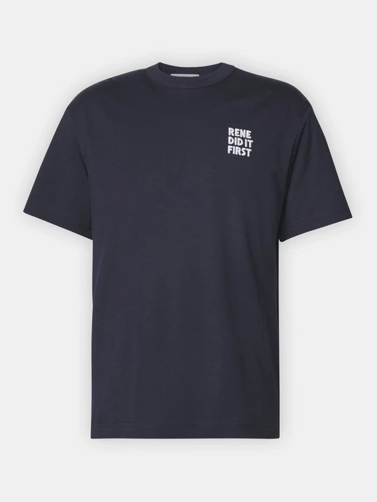 Foto van product T-shirt print Lacoste donkerblauw