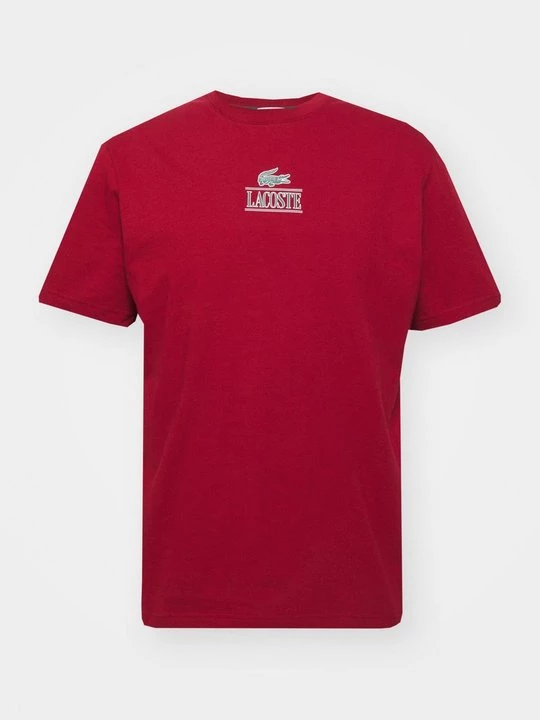 Foto van product T-shirt print Lacoste rood