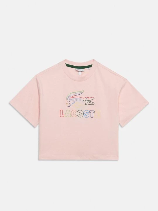 Foto van product T-shirt print Lacoste roze