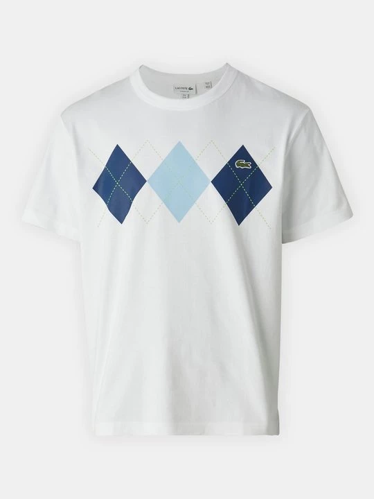Foto van product T-shirt print Lacoste wit