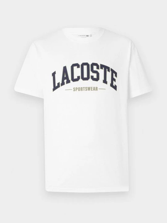 Foto van product T-shirt print Lacoste wit