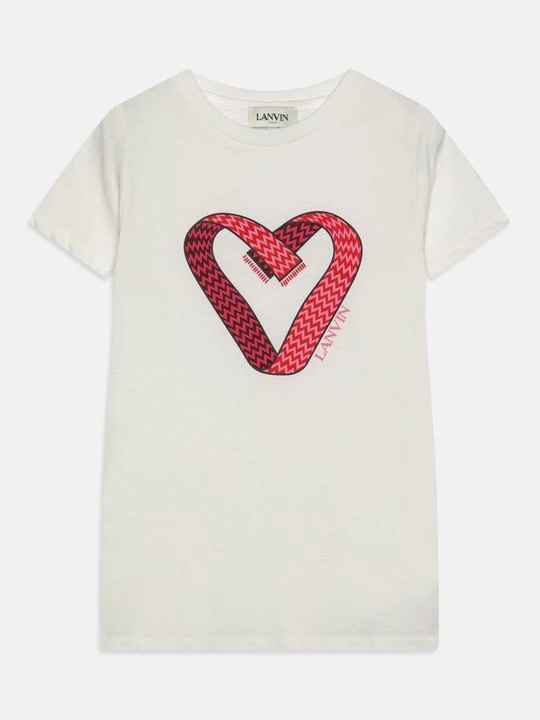 Foto van product T-shirt print Lanvin crème