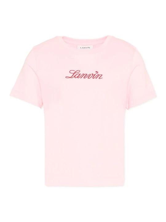 Foto van product T-shirt print Lanvin donkerroze