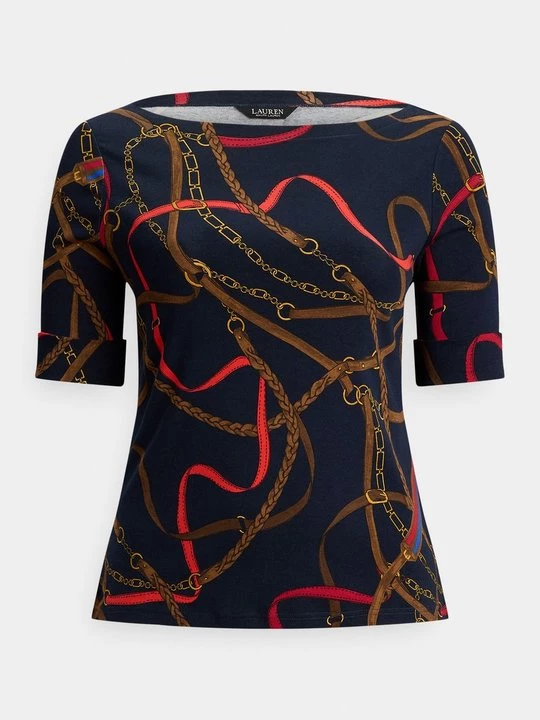 Foto van product T-shirt print Lauren Ralph Lauren