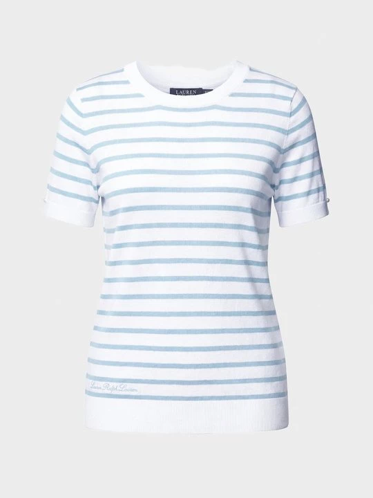 Foto van product T-shirt print Lauren Ralph Lauren wit