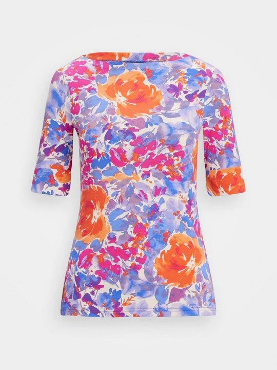 Foto van product T-shirt print Lauren Ralph Lauren wit