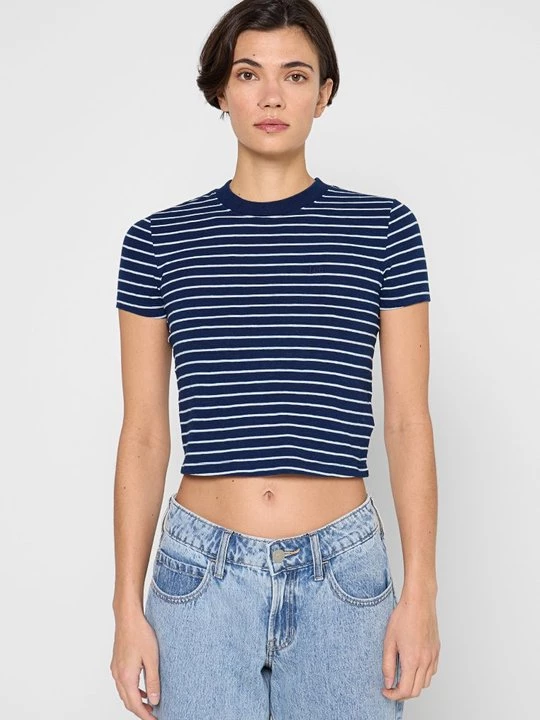 Foto van product T-shirt print Lee blauw