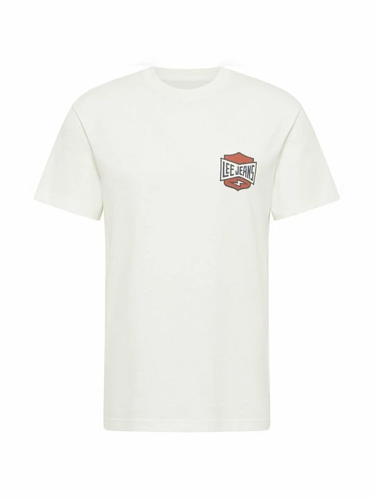 Foto van product T-shirt print Lee crème