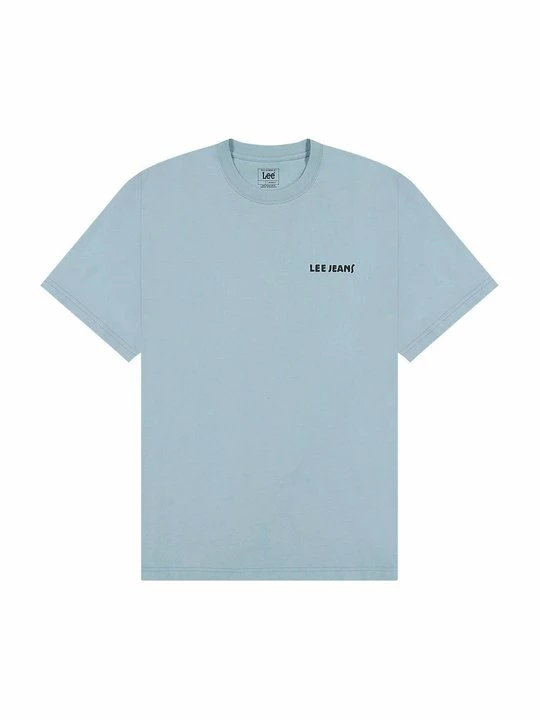 Foto van product T-shirt print Lee donkerblauw