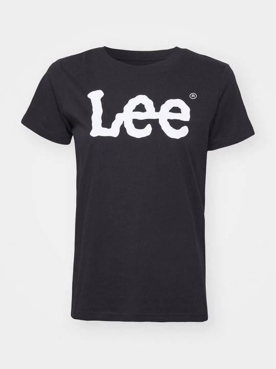Foto van product T-shirt print Lee zwart