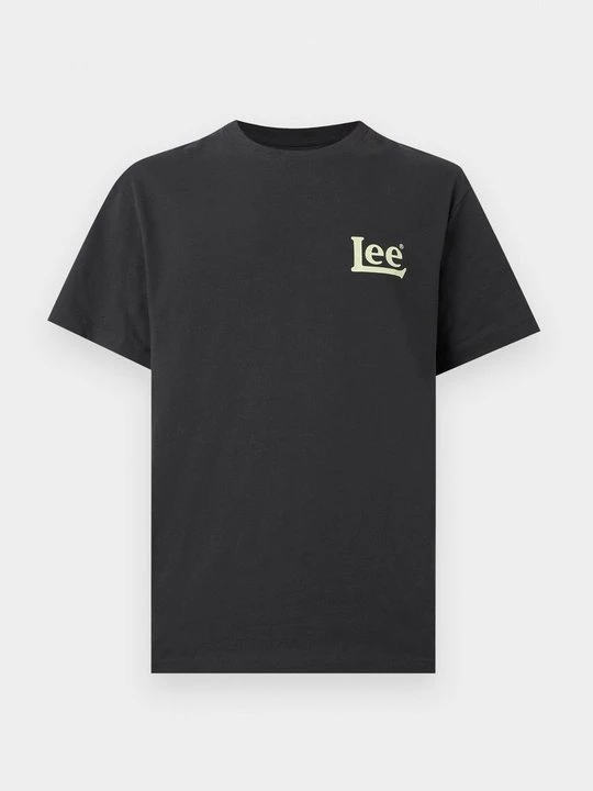 Foto van product T-shirt print Lee zwart