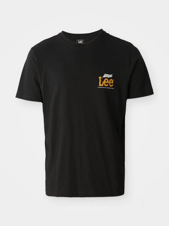 Foto van product T-shirt print Lee zwart