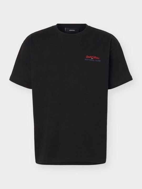 Foto van product T-shirt print Legacies zwart