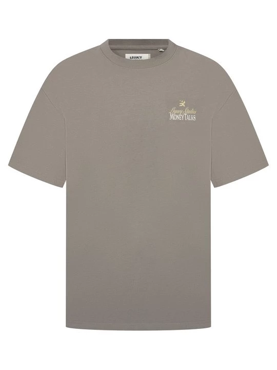 Foto van product T-shirt print LEGACY STUDIOS donkergrijs