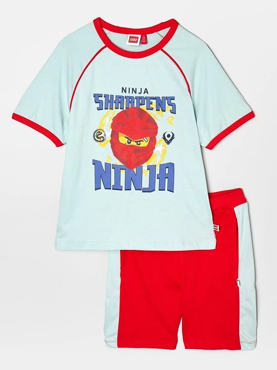 Foto van product T-shirt print LEGO blauw
