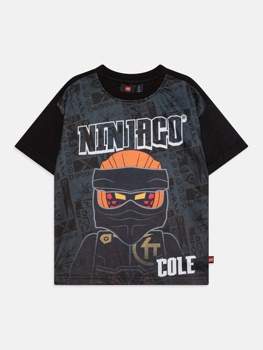 Foto van product T-shirt print LEGO zwart