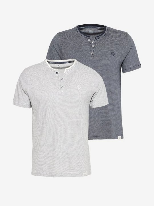 Foto van product T-shirt print Lerros blauw
