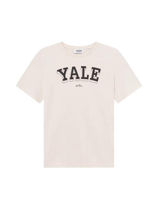 Foto van product T-shirt print Les Deux crème