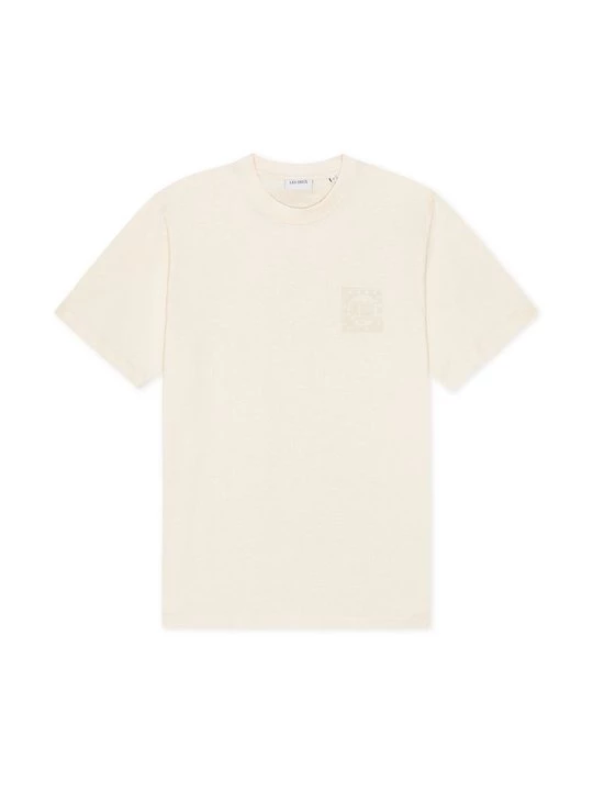 Foto van product T-shirt print Les Deux crème