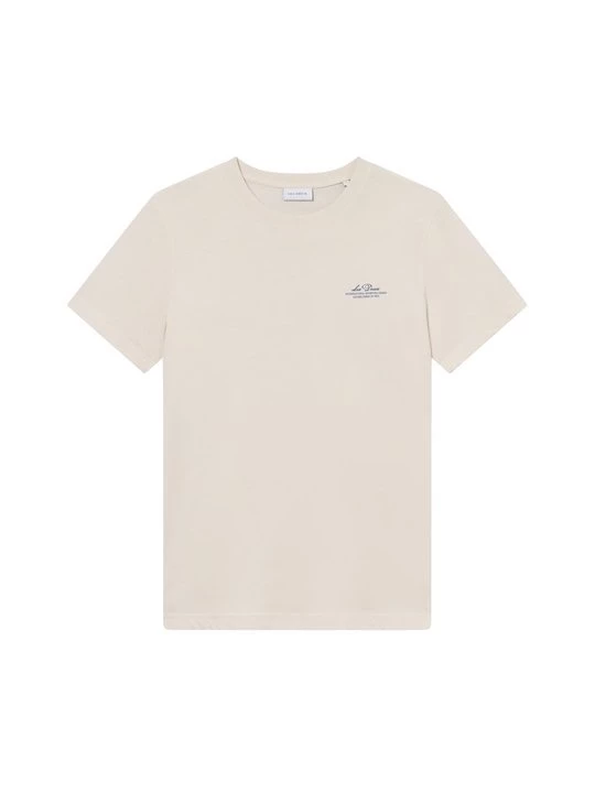 Foto van product T-shirt print Les Deux crème