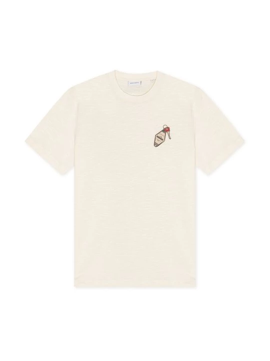 Foto van product T-shirt print Les Deux crème