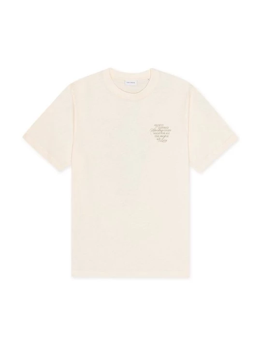 Foto van product T-shirt print Les Deux crème