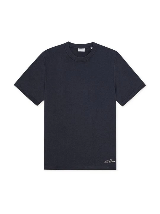 Foto van product T-shirt print Les Deux donkerblauw