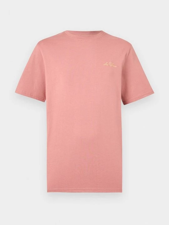 Foto van product T-shirt print Les Deux donkerroze