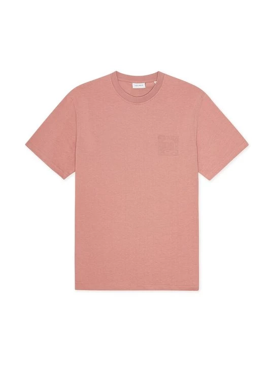 Foto van product T-shirt print Les Deux donkerroze