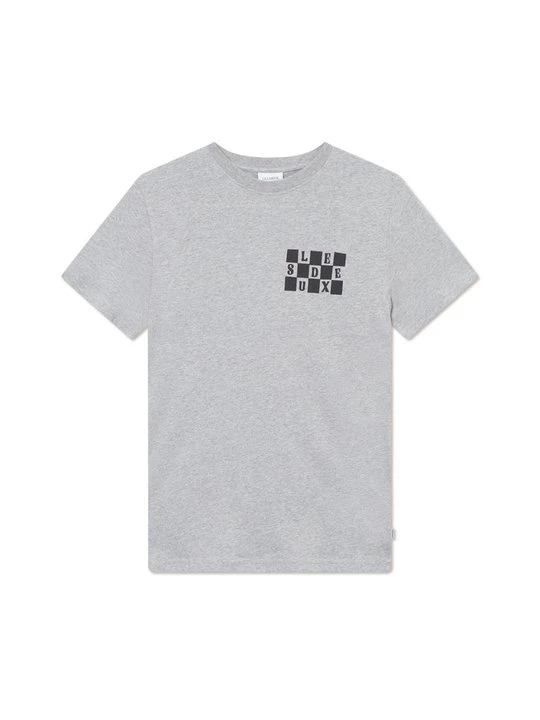 Foto van product T-shirt print Les Deux grijs