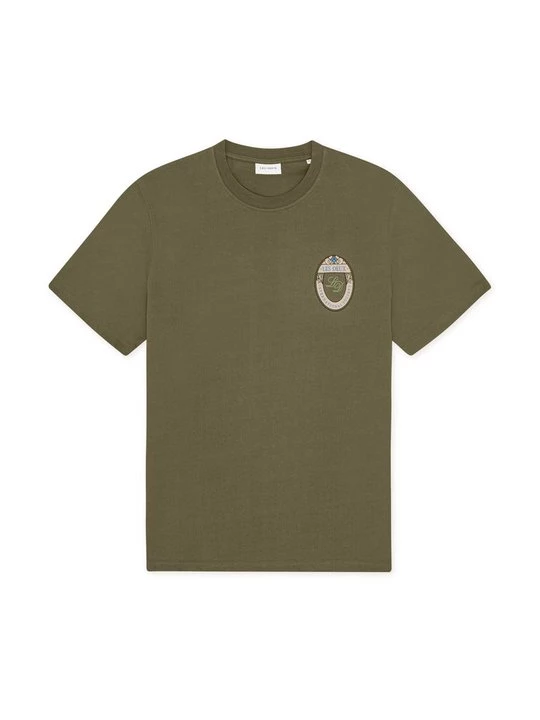Foto van product T-shirt print Les Deux kaki