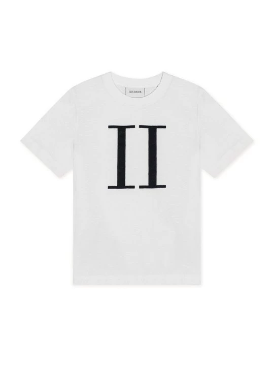 Foto van product T-shirt print Les Deux wit