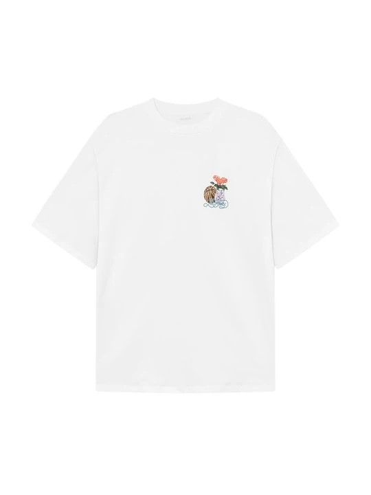 Foto van product T-shirt print Les Deux wit