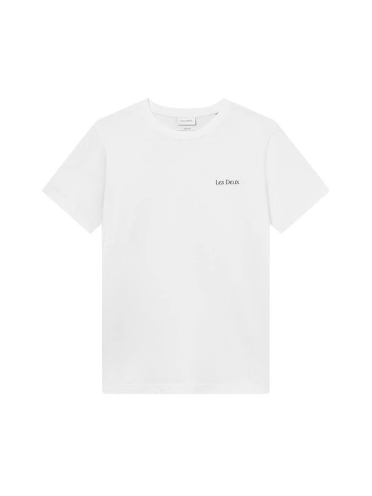 Foto van product T-shirt print Les Deux wit