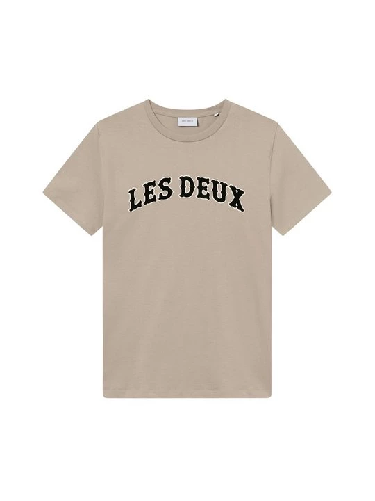 Foto van product T-shirt print Les Deux zandkleur