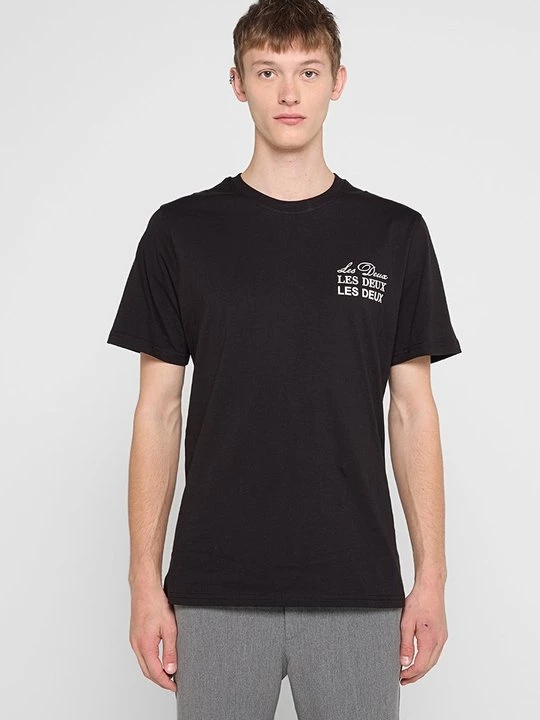 Foto van product T-shirt print Les Deux zwart