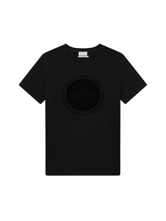 Foto van product T-shirt print Les Deux zwart