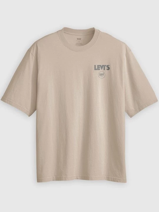 Foto van product T-shirt print Levi's beżowy