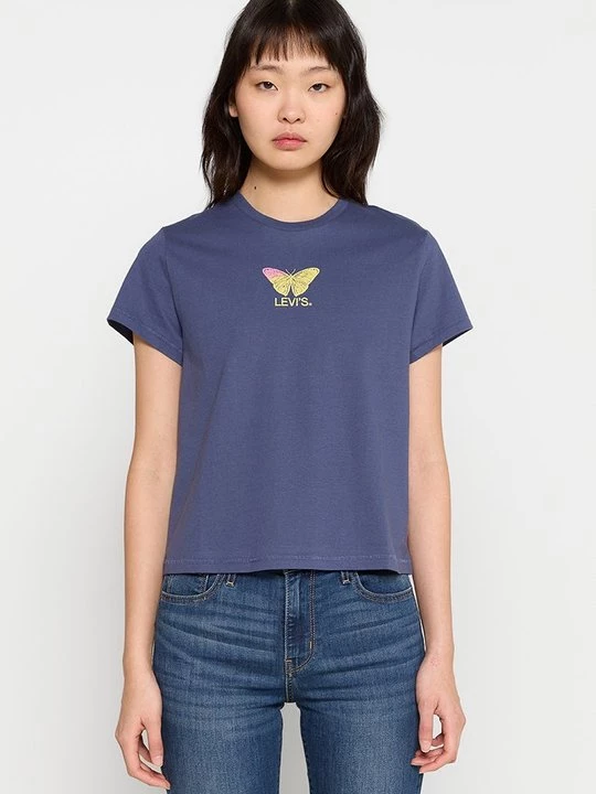 Foto van product T-shirt print Levi's blauw