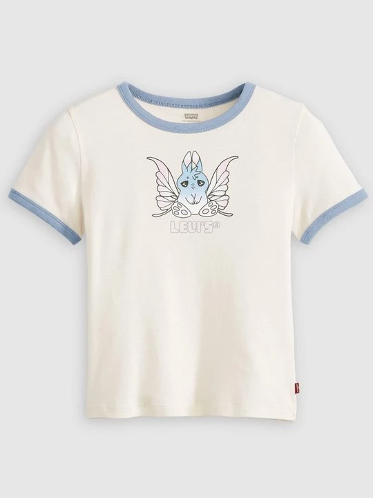 Foto van product T-shirt print Levi's crème