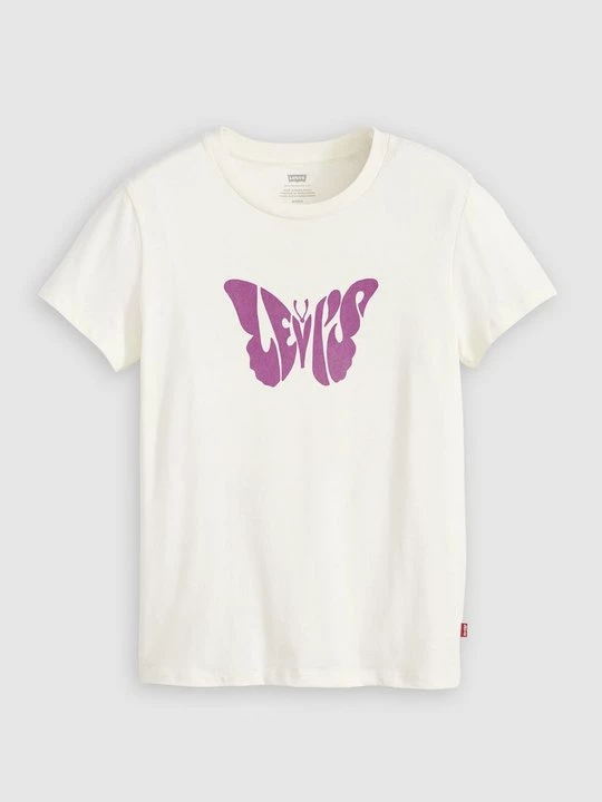 Foto van product T-shirt print Levi's crème