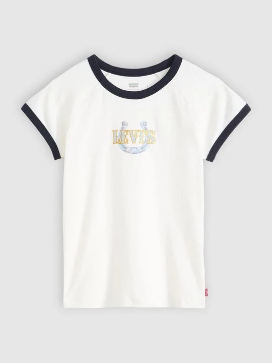 Foto van product T-shirt print Levi's crème