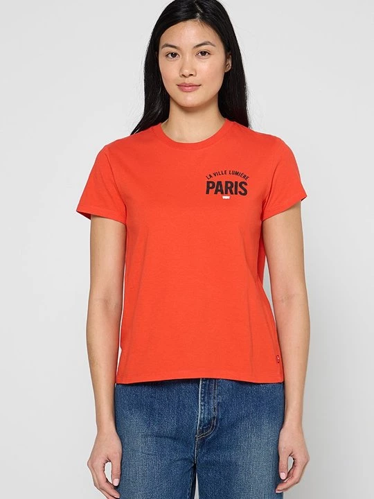 Foto van product T-shirt print Levi's rood