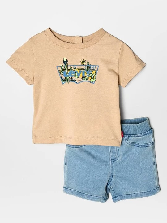 Foto van product T-shirt print Levi's tan