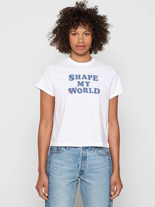 Foto van product T-shirt print Levi's wit